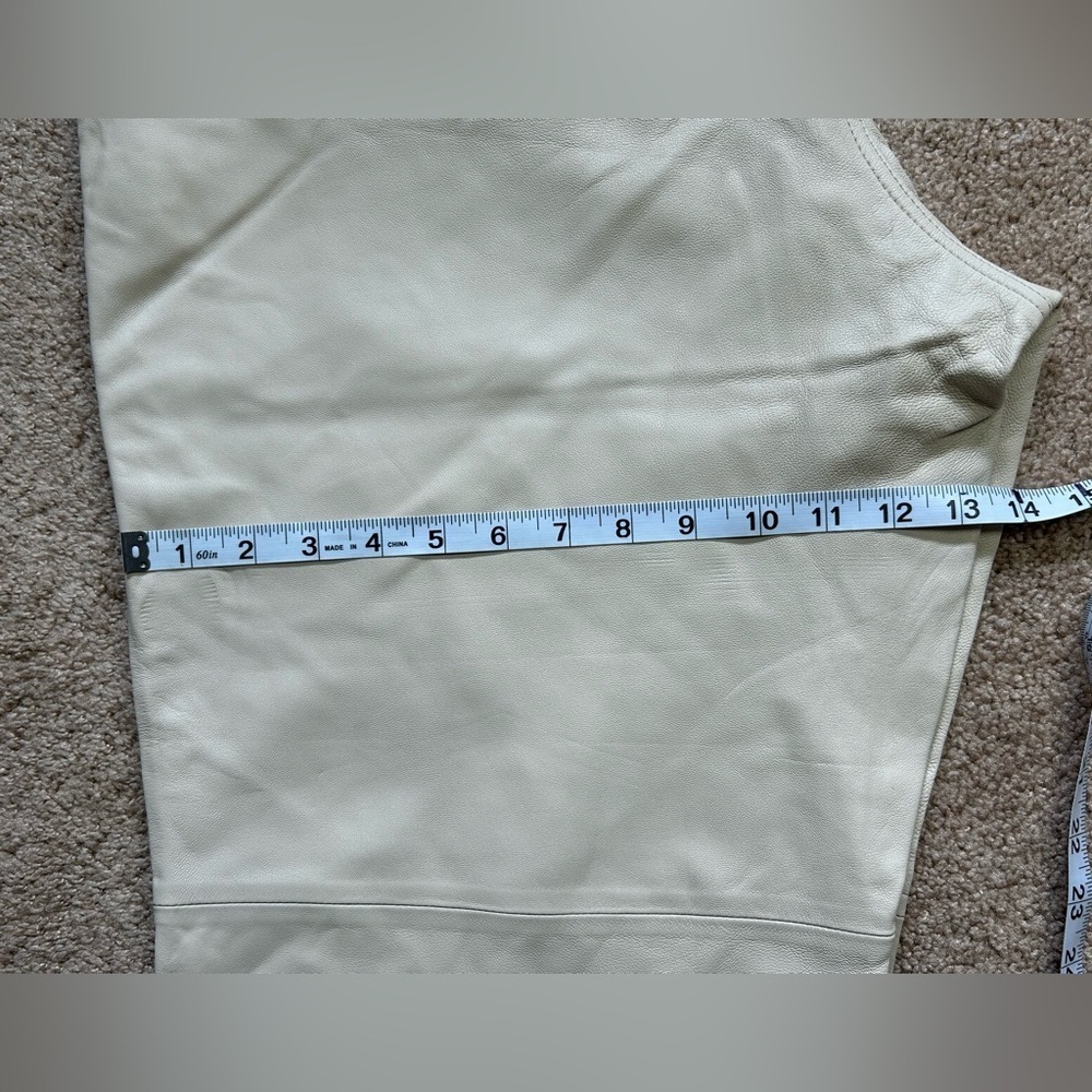 Banana Republic genuine leather mid rise skinny pants - Picture 10 of 10